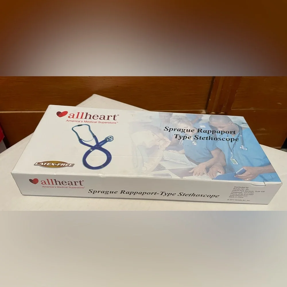 AllHeart Stethoscope Sprague Rappaport Type Letex Free New in Box - Picture 3 of 5